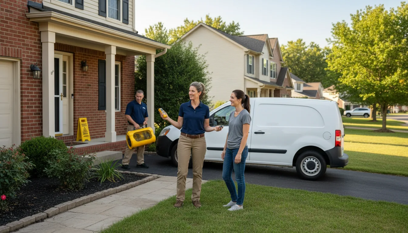 Water restoration image for Fire And Smoke Damage Restoration in Prescott, MI